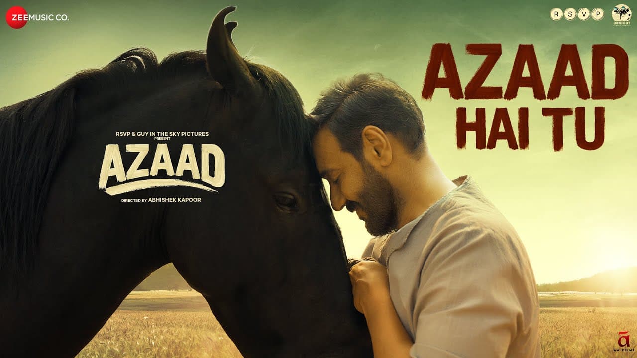 Azaad Hai Tu | Azaad | Ajay Devgn & Aaman D| Arijit Singh & Amit T| Swanand K,Amitabh B | Abhishek K
