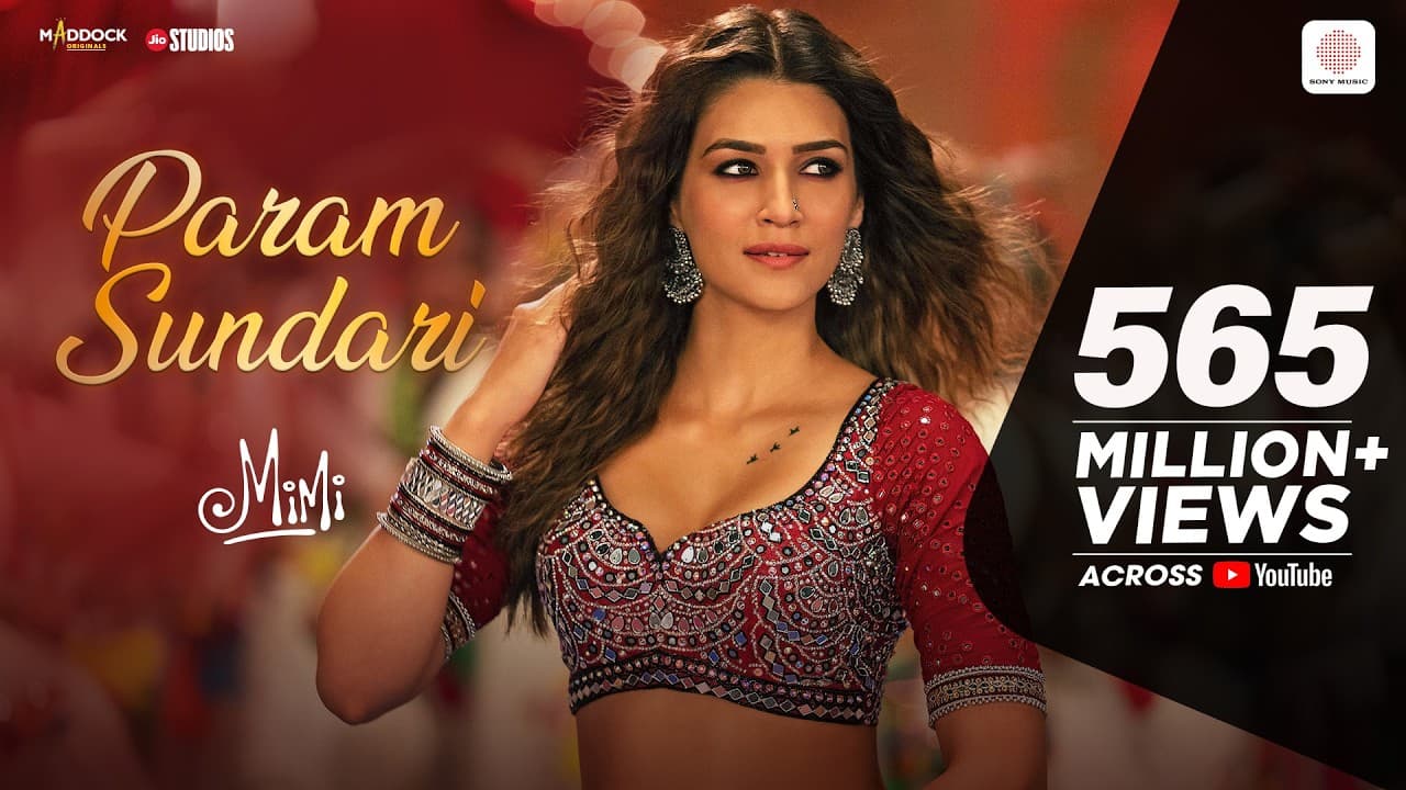 Param Sundari -Official Video | Mimi | Kriti Sanon, Pankaj Tripathi | @ARRahman| Shreya Ghoshal