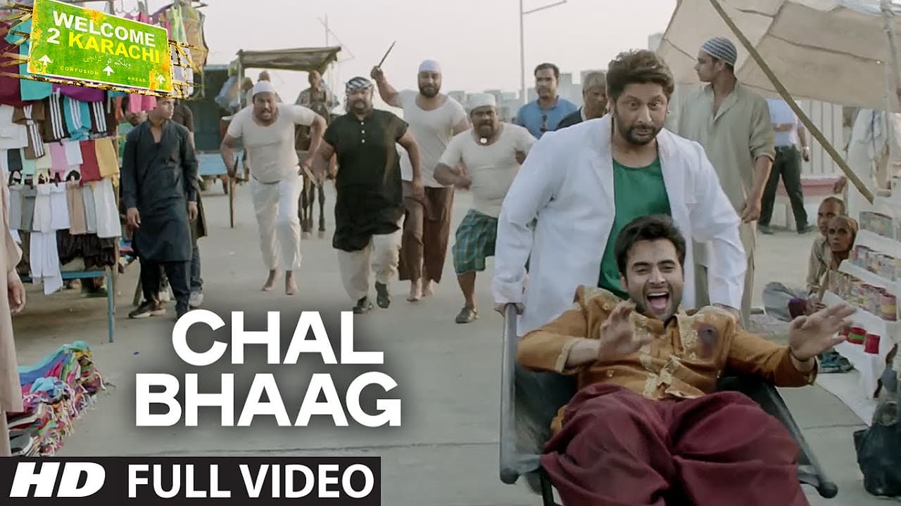 'Chal Bhaag' Full VIDEO Song | Welcome 2 Karachi | T-Series
