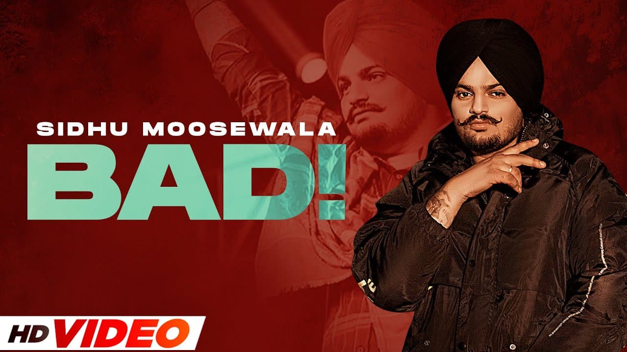 Bad (HD Video) | Sidhu Moosewala | Dev Ocean | Latest Punjabi Songs 2022 | Speed Records