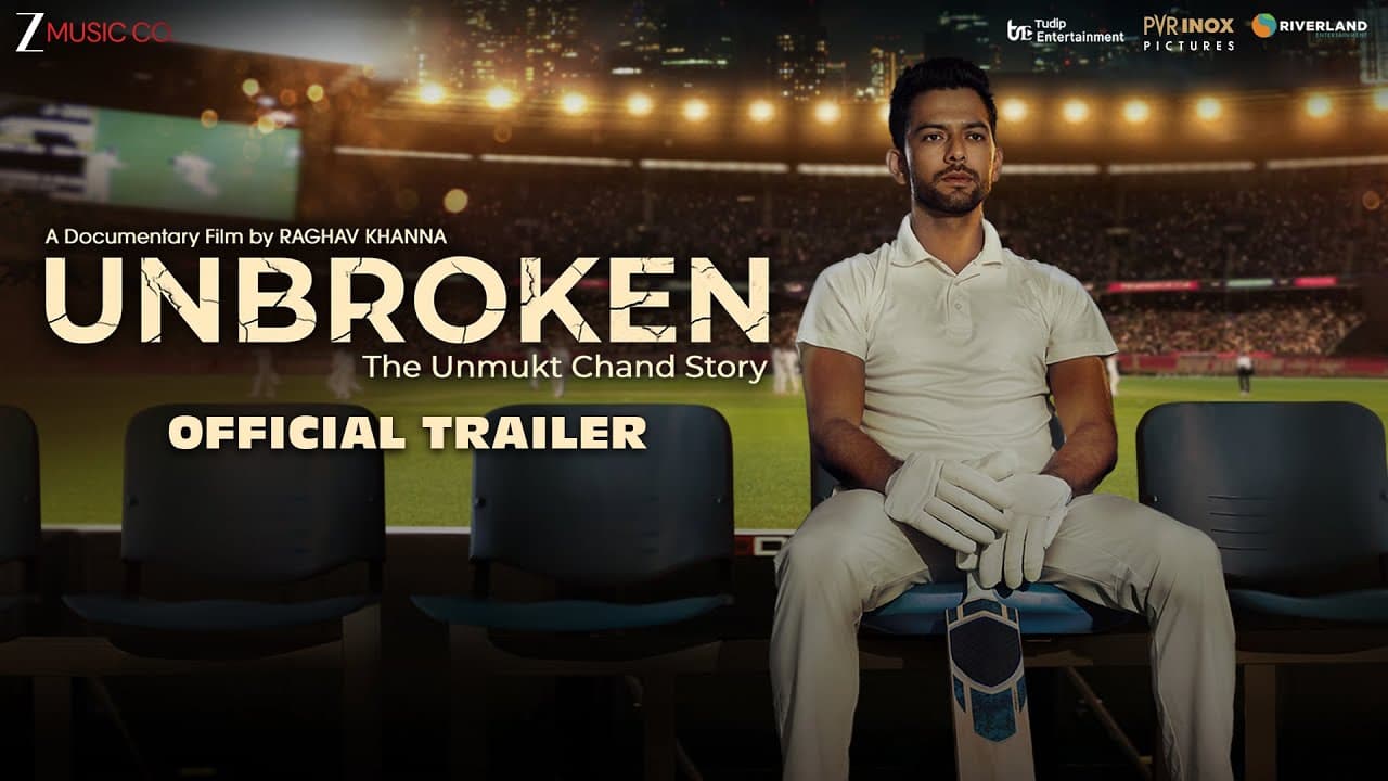 Unbroken: The Unmukt Chand Story - Official Trailer | Raghav Khanna | Releasing 12th September 2025