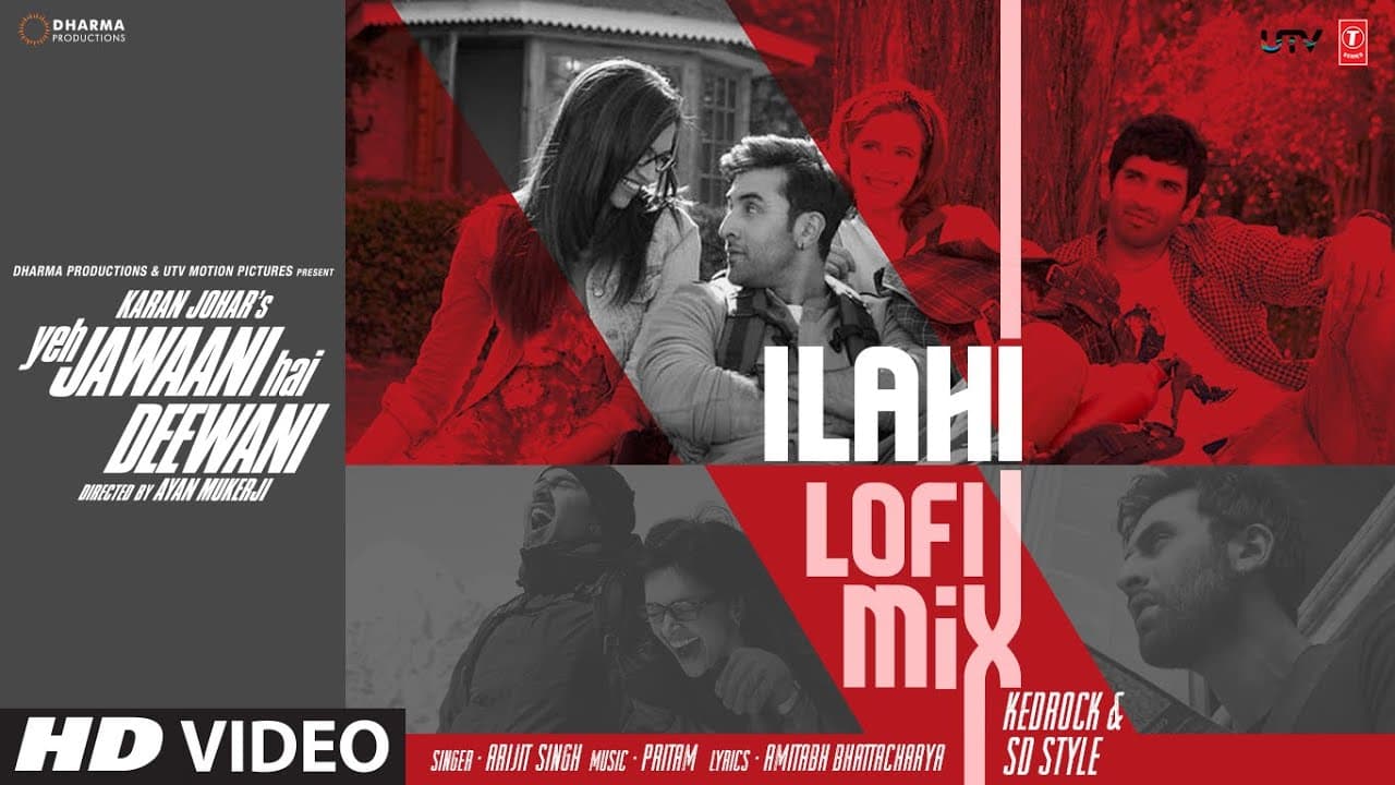 Ilahi LoFi Mix | DJ KEDROCK & SD Style | Yeh Jawaani Hai Deewani | T-Series