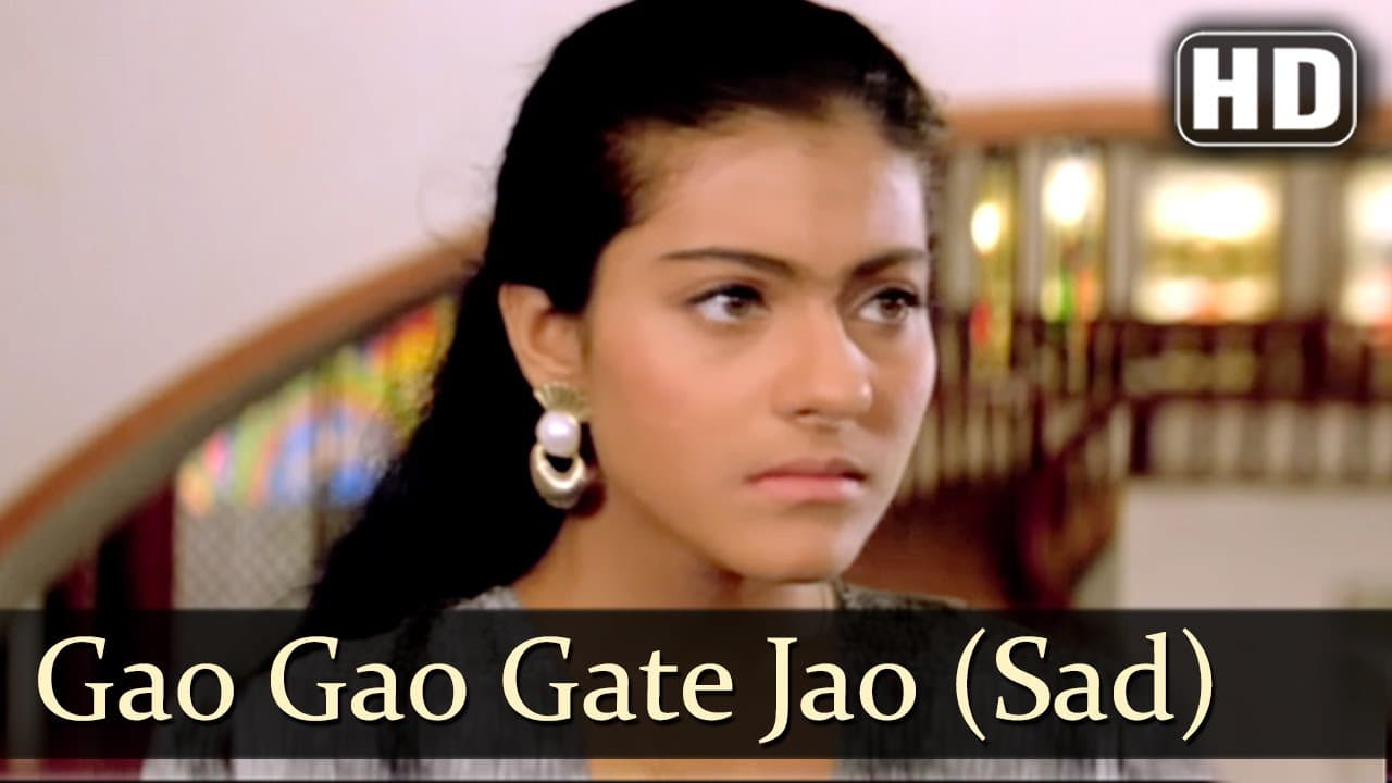 Gao Gao Gate Jao (Sad) - Udhar Ki Zindagi Songs - Kajol - Jitendra - Bollywood Songs - Filmigaane