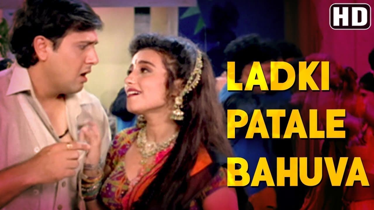 Ladki Patale Babua (HD) - Chhote Sarkar Song - Govinda - Divya Dutta
