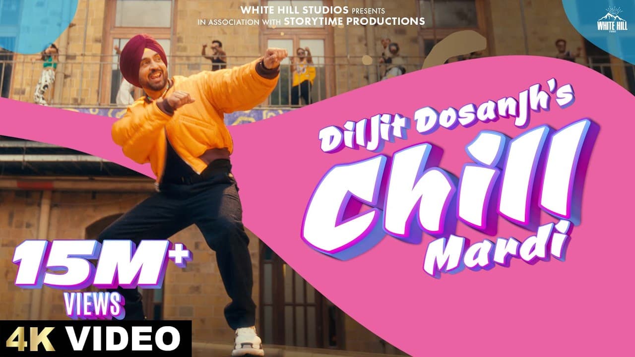 DILJIT DOSANJH: CHILL MARDI (Official Video) JAANI | Punjabi Song | Diljit Dosanjh Punjabi Song 2025