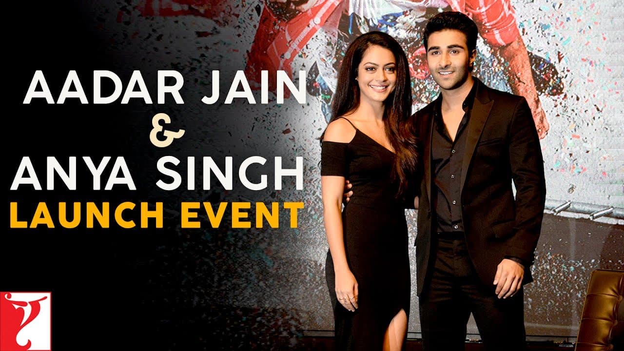 Aadar Jain & Anya Singh Launch Event