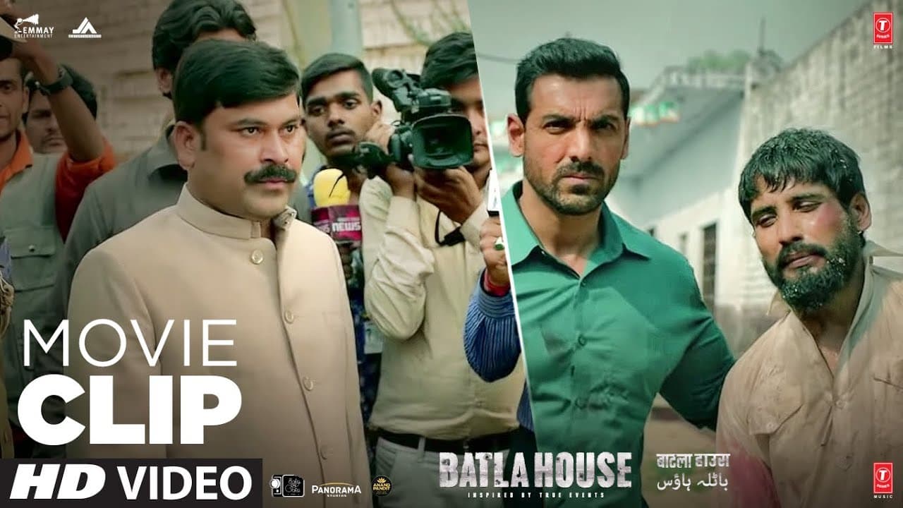 Gadi Reverse Kyu Nhi Ho Rhi? | Batla House | Movie Clip | John Abraham,Mrunal Thakur  |Action  Scene