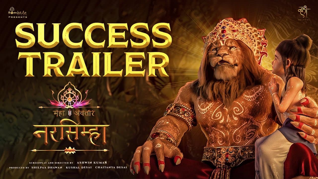 Mahavatar Narsimha Success Trailer - Hindi | Ashwin Kumar | Hombale Films | In Cinemas Now