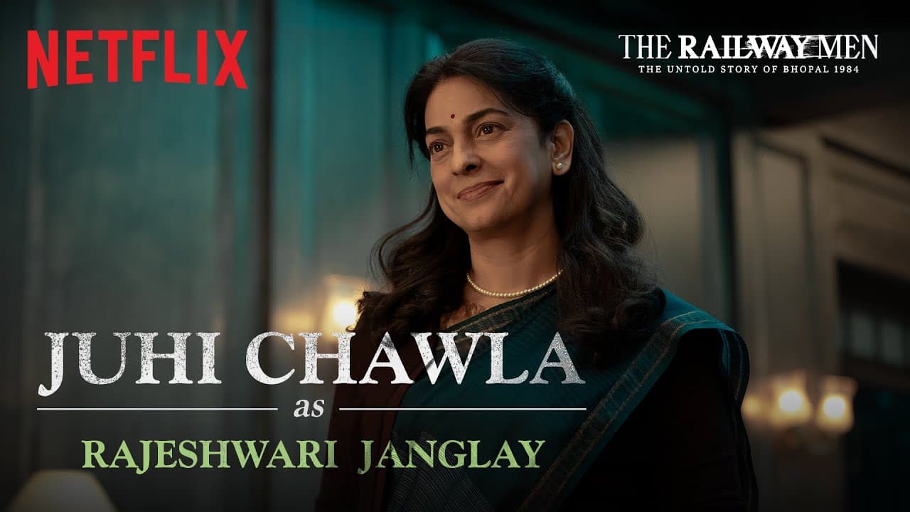 Juhi Chawla Mehta as Rajeshwari Janglay | The Railway Men | Streaming Now on Netflix