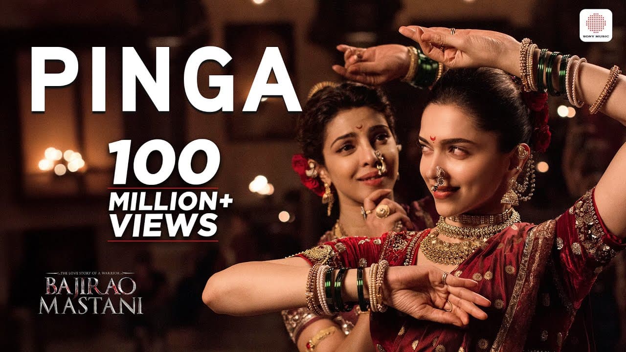 Pinga | Official Video Song | Bajirao Mastani | Deepika, Priyanka | Shreya Ghoshal | Vaishali Made
