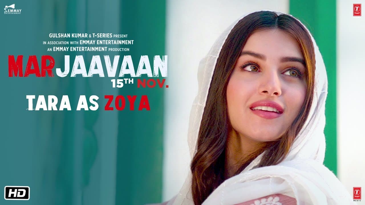 Marjaavaan: TARA AS ZOYA (Making) | Riteish D, Sidharth M, Tara S | Milap Zaveri | 15 Nov