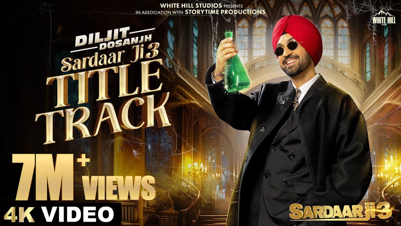 SARDAAR JI 3 : TITLE TRACK (Full Video) Diljit Dosanjh | MixSingh | 27th June In Cinemas