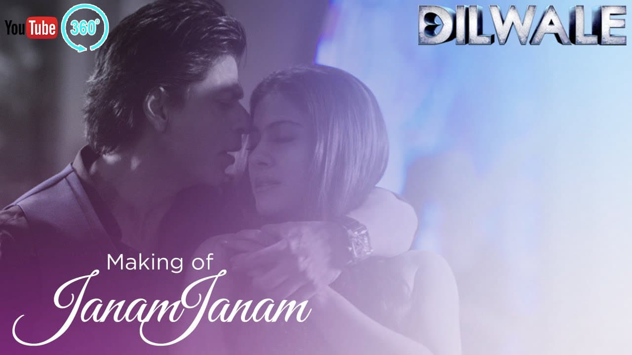 Janam Janam - Making of in 360 | Dilwale | Shah Rukh Khan | Kajol