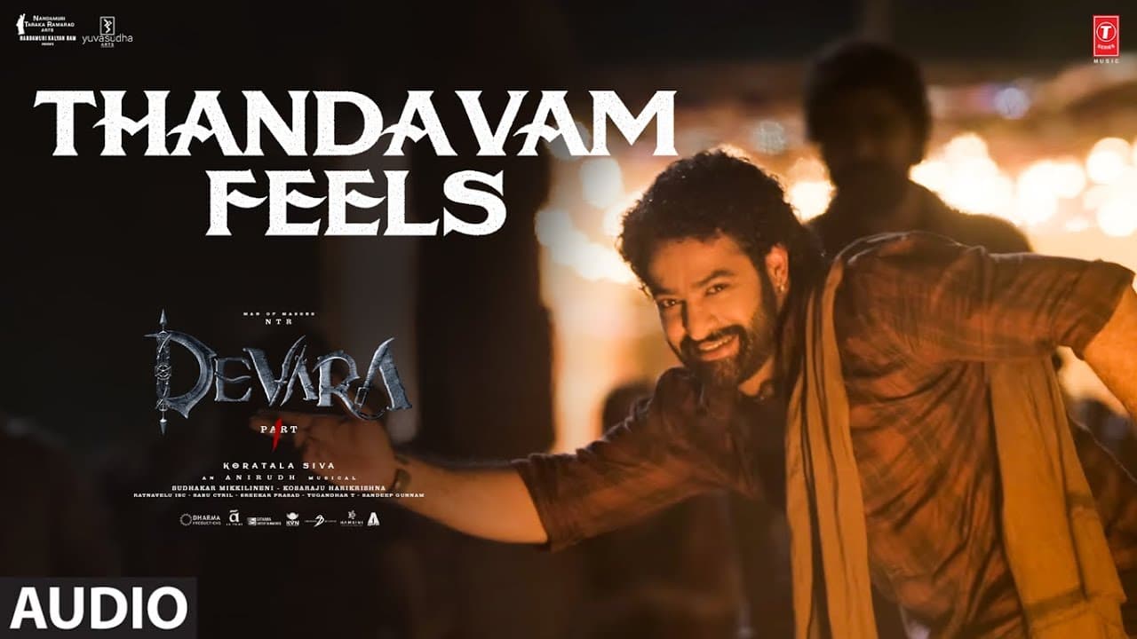 Thandavam Feels OST | Devara Original Sound Track - BGM | NTR | Sai Ali Khan | Anirudh Ravichander