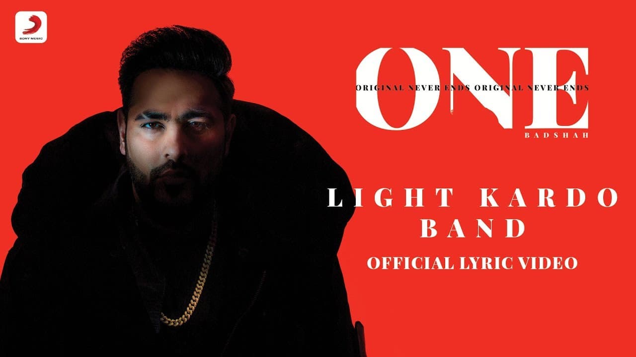 Badshah - Light Kardo Band | Aastha Gill | One Album | Lyrics Video