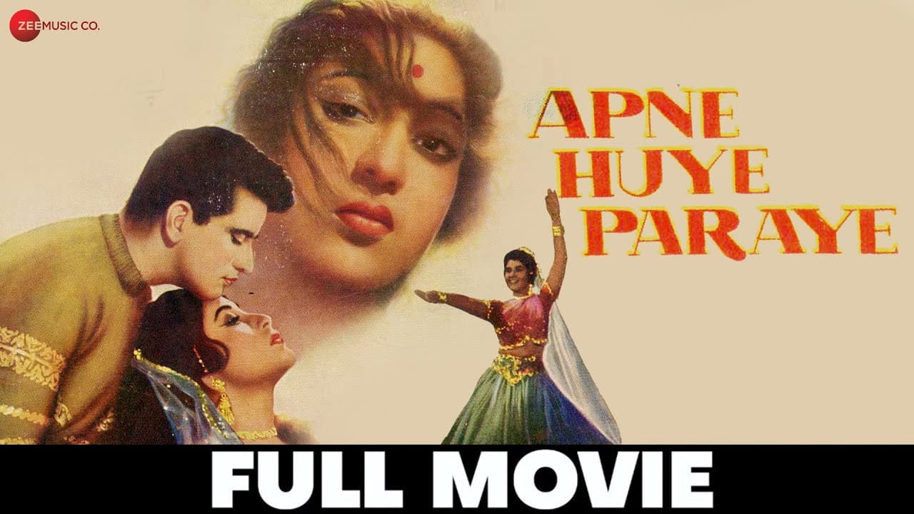 अपने हुए पराये Apne Huye Paraye - Full Movie | Manoj Kumar, Mala Sinha, Shashikala
