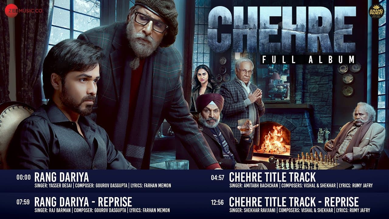 Chehre - Full Album | Amitabh Bachchan, Emraan Hashmi & Krystle D'Souza| Rumy Jafry