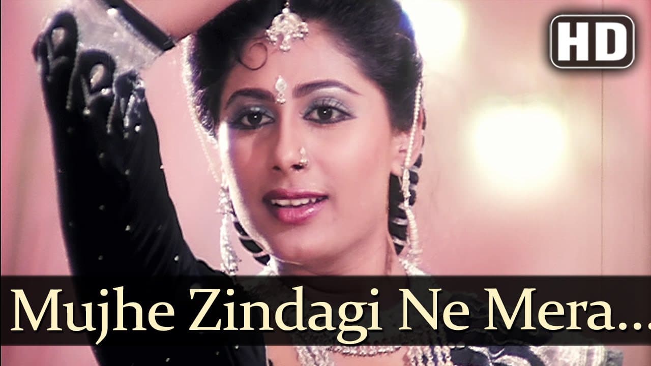 Mujhe Zindagi Ne Mara - Smita Patil - Bindu - Angaaray - Asha Bhosle - Anu Malik - Old Hindi Songs