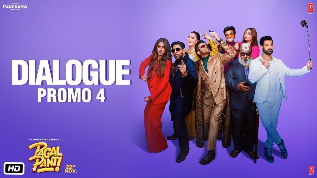 Pagalpanti: (Dialogue Promo 4) | Anil, Urvashi, John, Arshad, Ileana, Pulkit, Kriti
