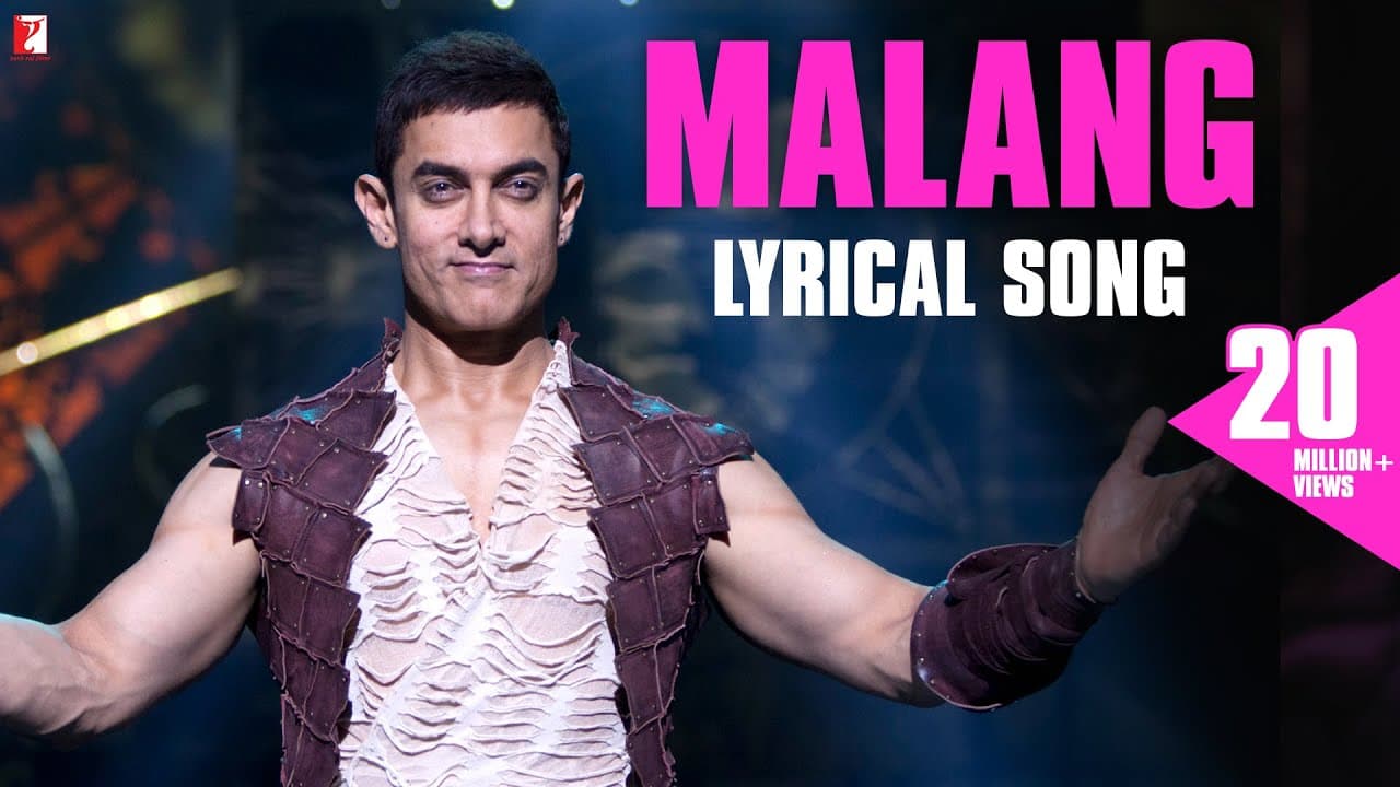Lyrical | Malang | Song with Lyrics | DHOOM:3 | Aamir Khan | Katrina Kaif | Pritam | Sameer Anjaan