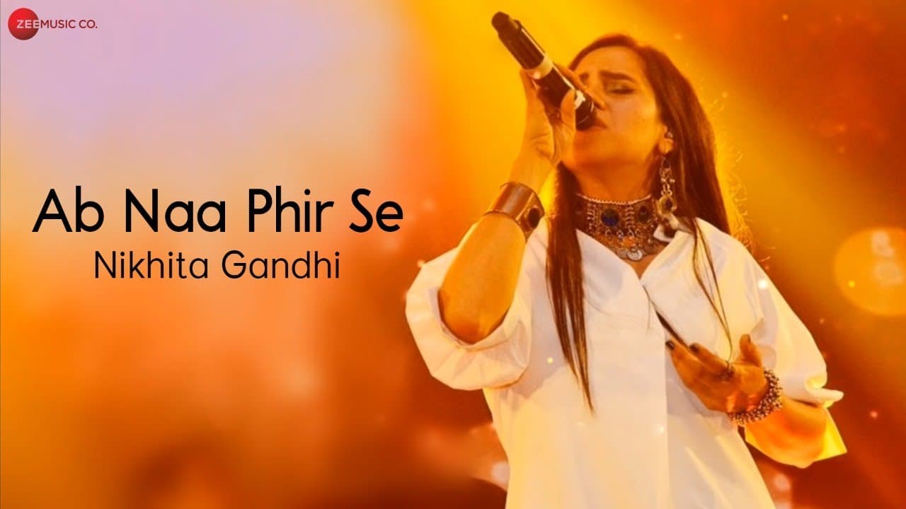 Ab Na Phir Se By Nikhita Gandhi - Lyrical | Hacked | Nikhita Gandhi | Amjad Nadeem Aamir