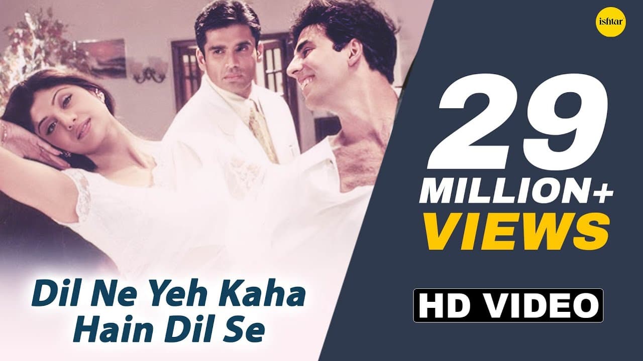 Dil Ne Yeh Kaha Hain Dil Se -HD VIDEO SONG | Alka Yagnik & Sonu Nigam |Dhadkan |Hindi Romantic Song