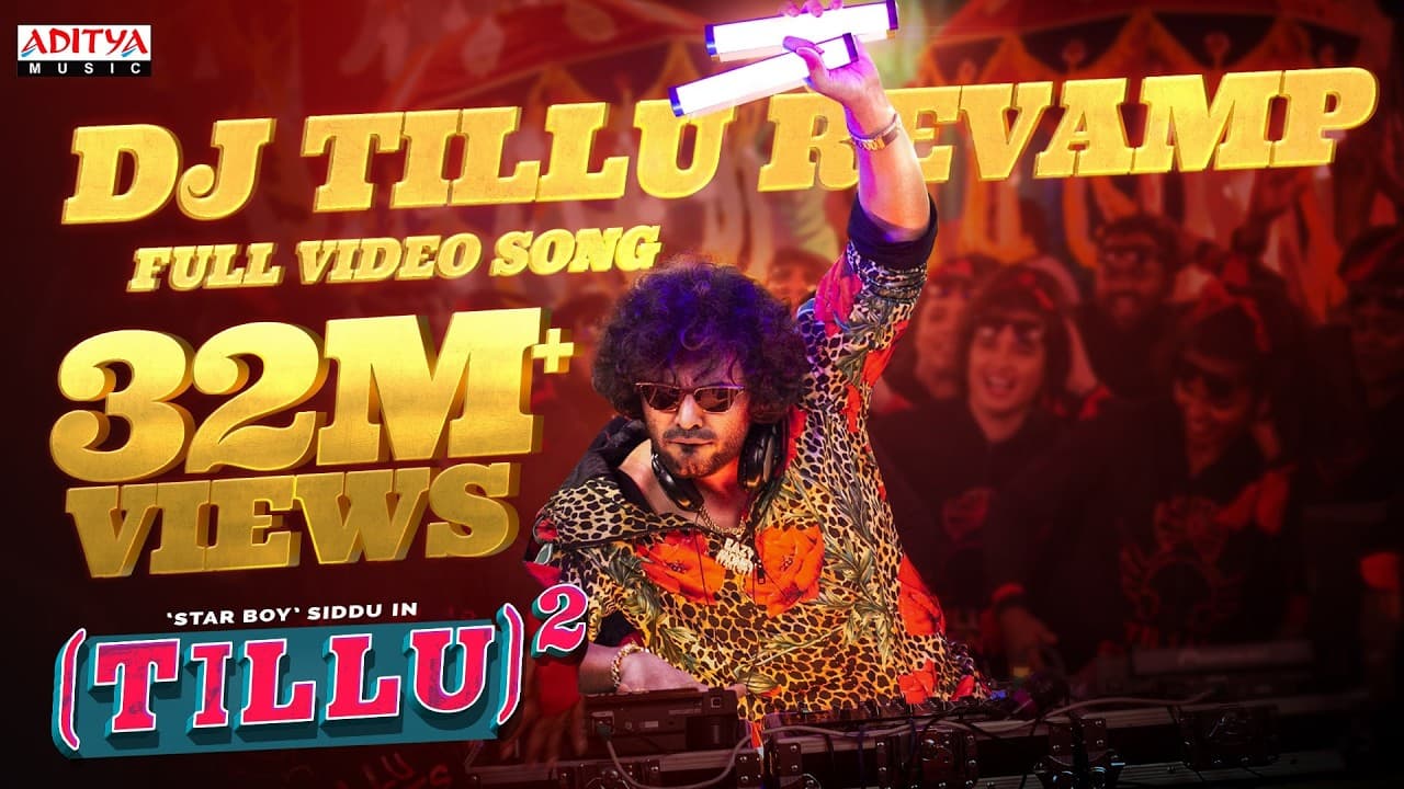 Dj Tillu Revamp Full Video | Tillu Square | Siddu Jonnalagadda, Anupama | Mallik Ram | Ram Miriyala