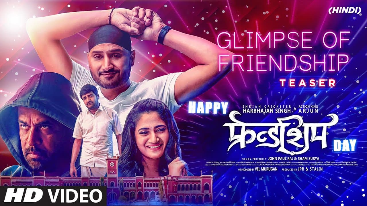 Glimpse of Friendship - Hindi | Harbhajan Singh, Arjun, Losliya, Sathish | D.M.UdhayaKumar