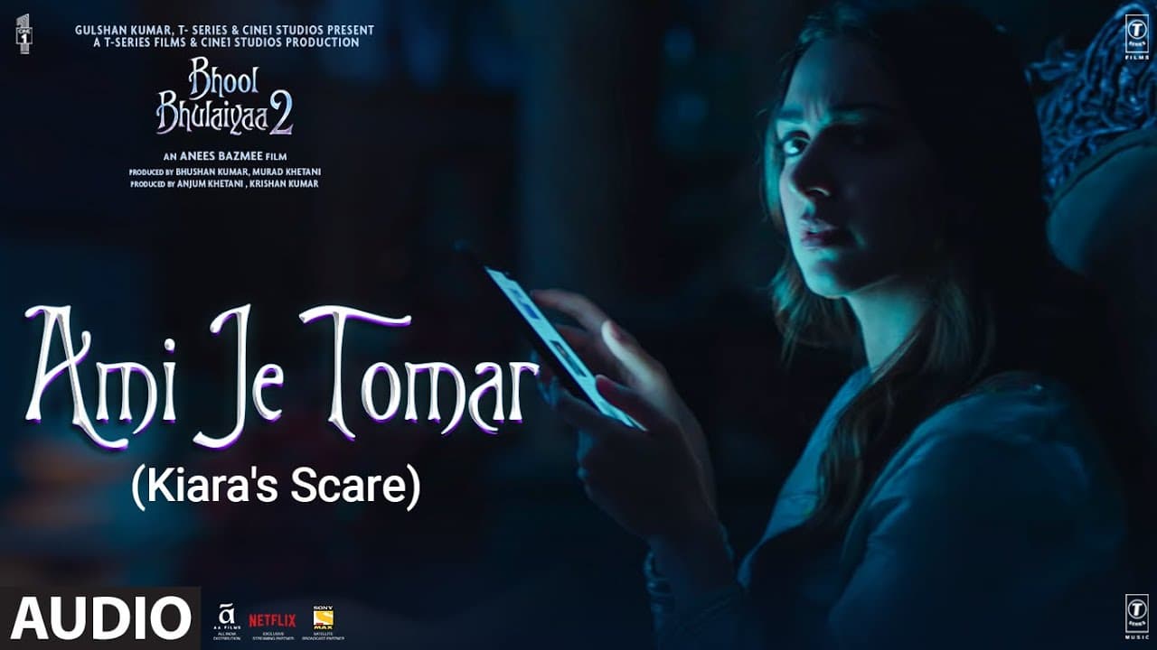 Audio: Ami Je Tomar (Kiara's Scare) Shreya Ghoshal, Arijit Singh | Bhool Bhulaiyaa 2 | Kartik Kiara