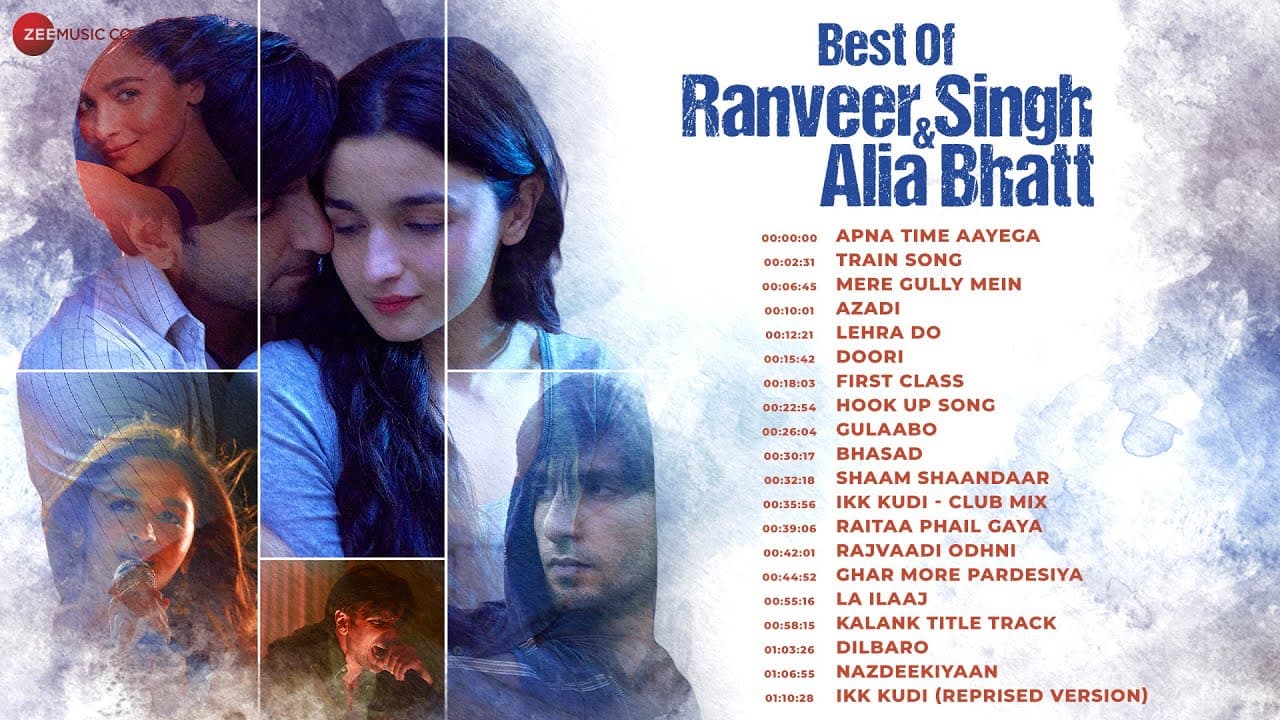 Best of Ranveer Singh & Alia Bhatt | 20 Superhit Songs | Apna Time Aayega, Hook Up Song & More