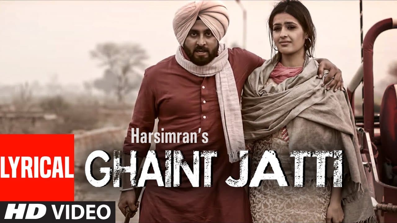 Ghaint Jatti Harsimran Song | Lyrical | HeartBeat | Punjabi Songs