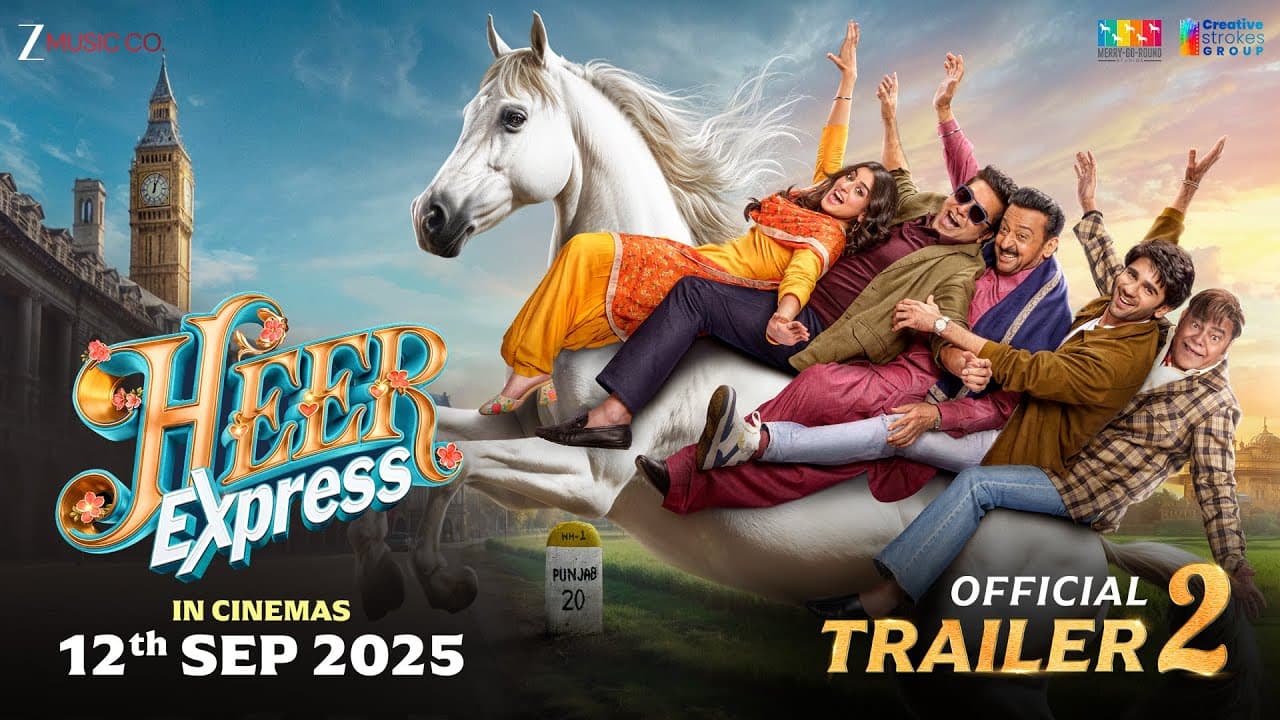 Heer Express - Official Trailer 2 | Divita Juneja | Prit Kamani | Ashutosh Rana |Gulshan G |Sanjay M