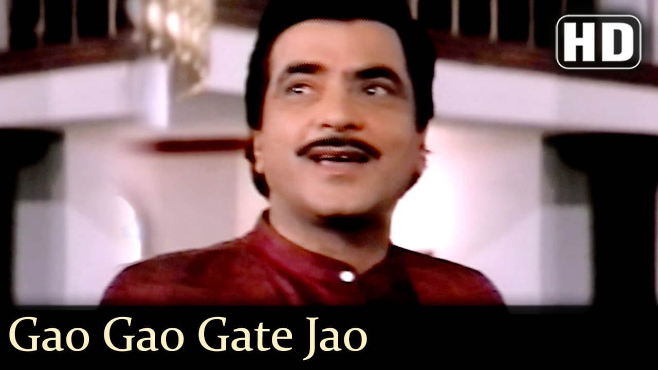 Gao Gao Gate Jao - Jeetendra - Moushumi - Udhar Ki Zindagi - Hindi Hit Songs - Anand Milind