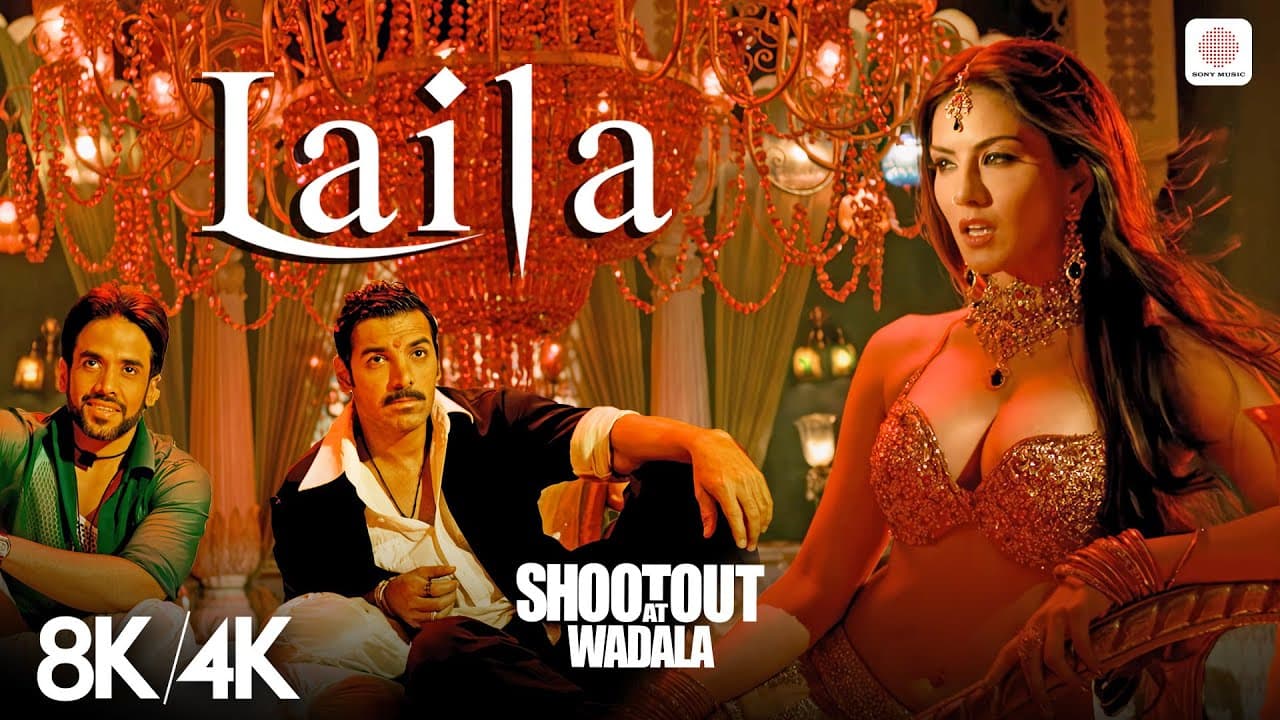 Laila - 8K/4K Music Video | Sunny Leone, John Abraham, Tusshar K | Shootout At Wadala | Mika Singh