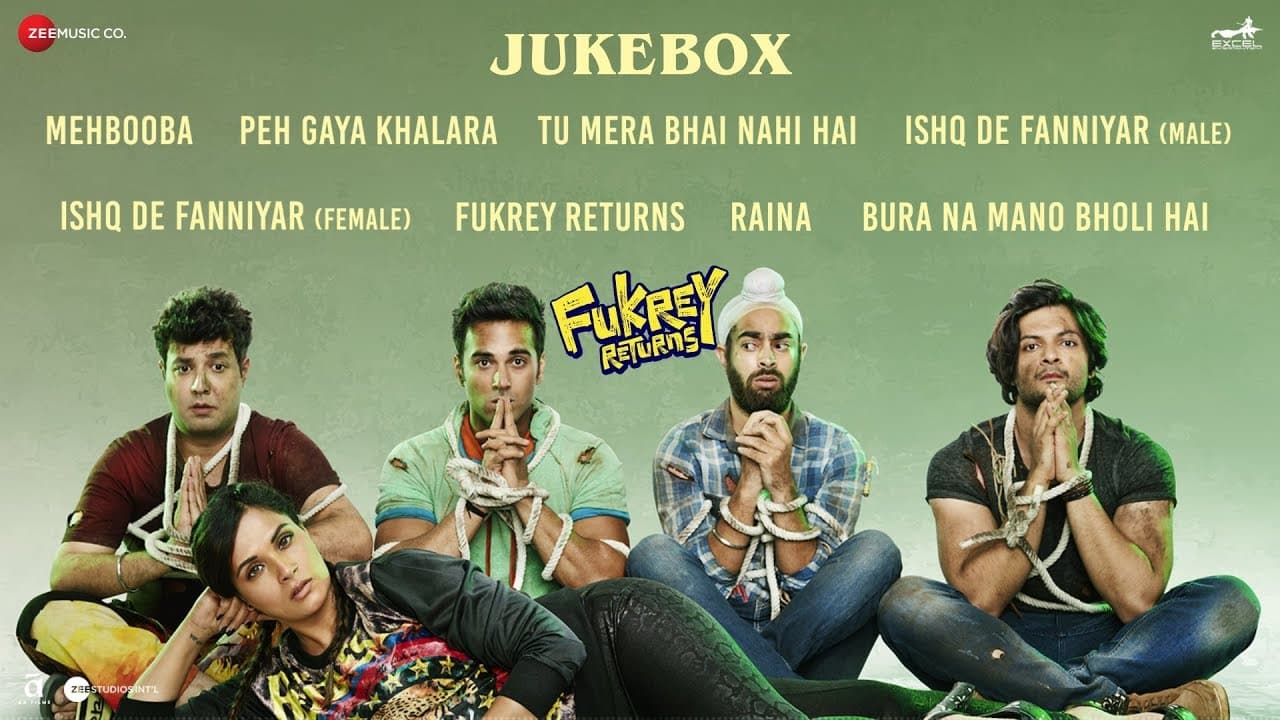 Fukrey Returns - Full Movie Audio Jukebox | Pulkit S, Varun S, Manjot S, Ali F & Richa C