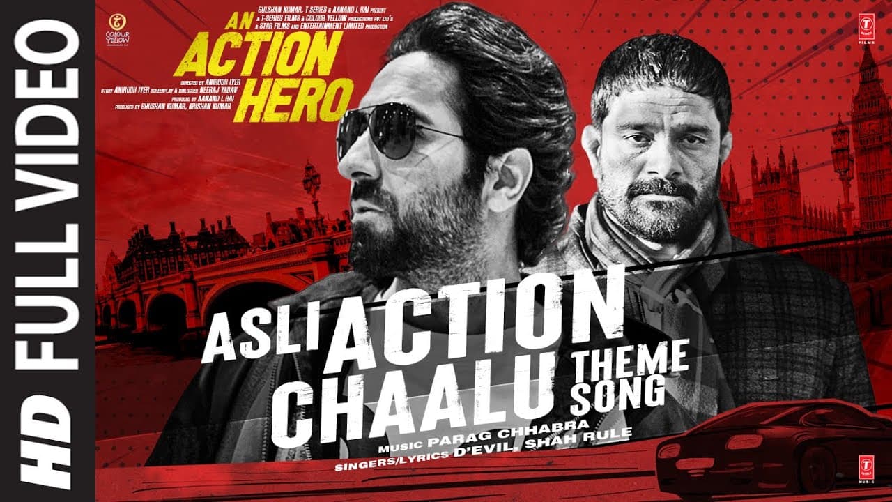 Asli Action Chaalu (Theme song) Full Video | An Action Hero | Ayushmann, Parag, D’Evil, Shah Rule