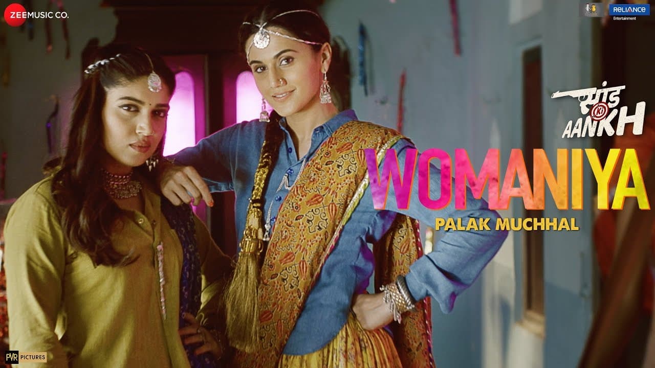 Womaniya by Palak Muchhal - Saand Ki Aankh | Bhumi Pednekar, Taapsee Pannu | Vishal Mishra