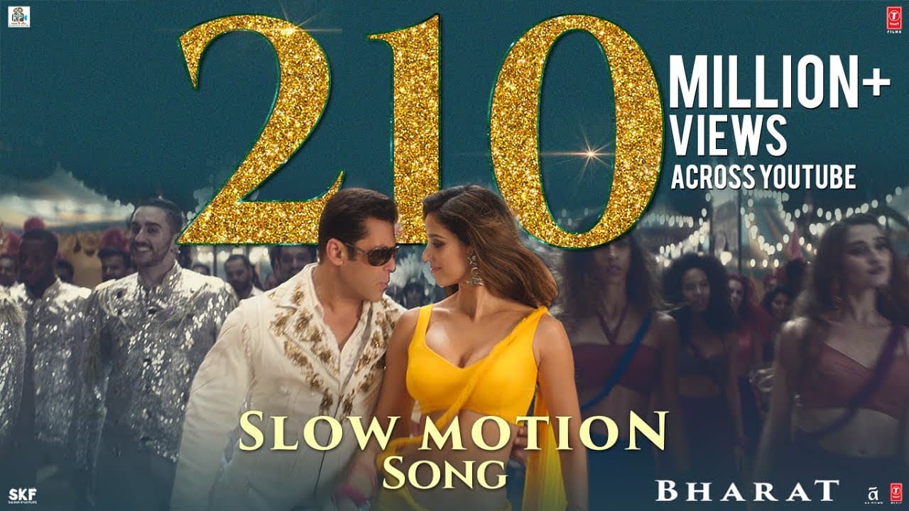 Bharat: Slow Motion Song | Salman Khan, Disha Patani | Vishal & Shekhar Feat. Nakash A , Shreya G