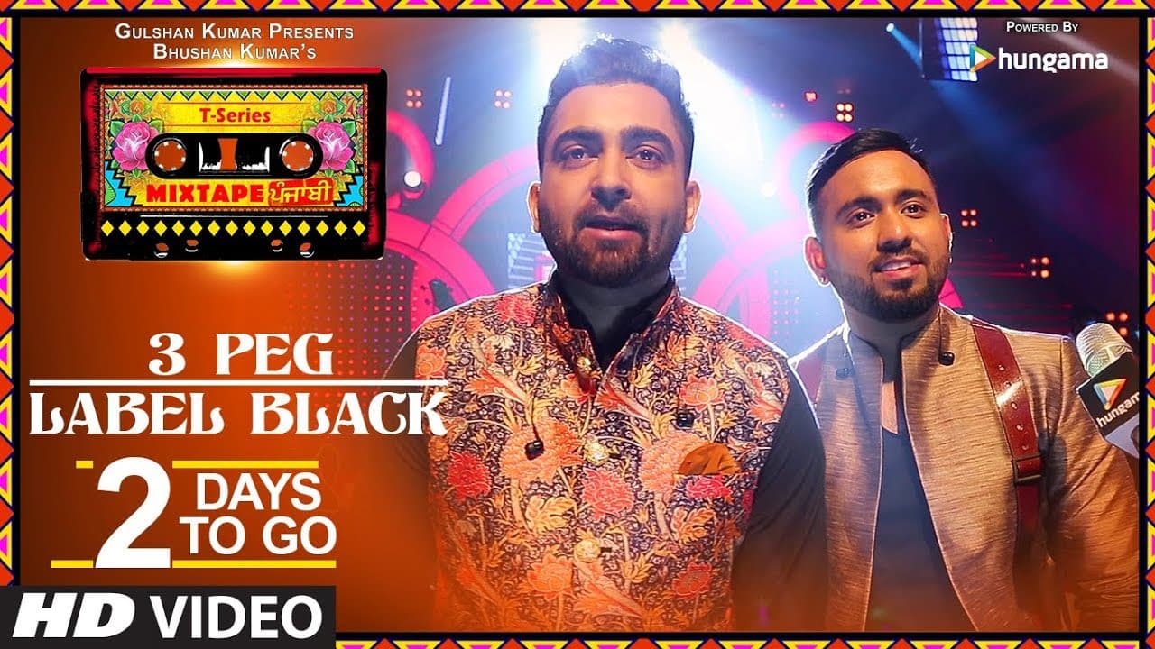 T-Series Mixtape Punjabi: 3 Peg/Label Black Song | Releasing►2 Days | Sharry Mann | Gupz Sehra