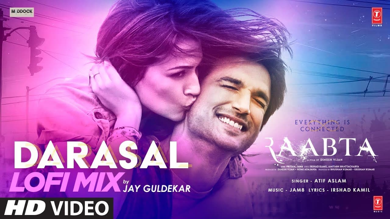 Darasal Lo-Fi Remix | Jay Guldekar | Atif Aslam | Raabta | Sushant Singh Rajput, Kriti Sanon
