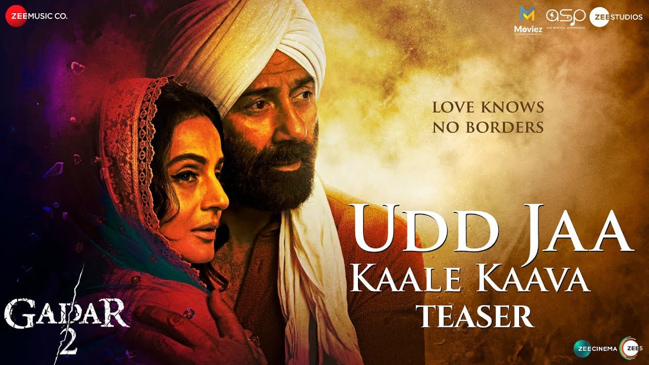 Udd Jaa Kaale Kaava - Teaser | Gadar 2 | Sunny Deol, Ameesha Patel | Mithoon,Udit N,Alka Y | Uttam S