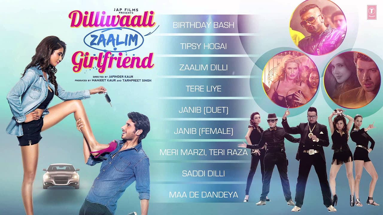 'Dilliwaali Zaalim Girlfriend' AUDIO JUKEBOX | Dilliwaali Zaalim Girlfriend | Divyendu Sharma