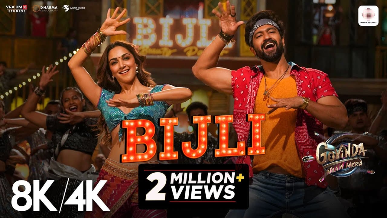 Bijli - 8K/4K Music Video | Vicky Kaushal , Kiara | Sachin-Jigar, Mika S, Neha K | Govinda Naam Mera
