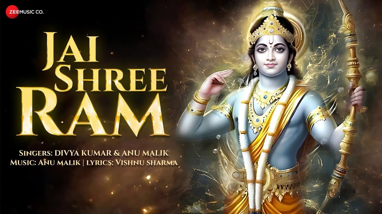 Jai Shree Ram | Anu Malik, Divya Kumar | Vishnu Sharma | Lyrical