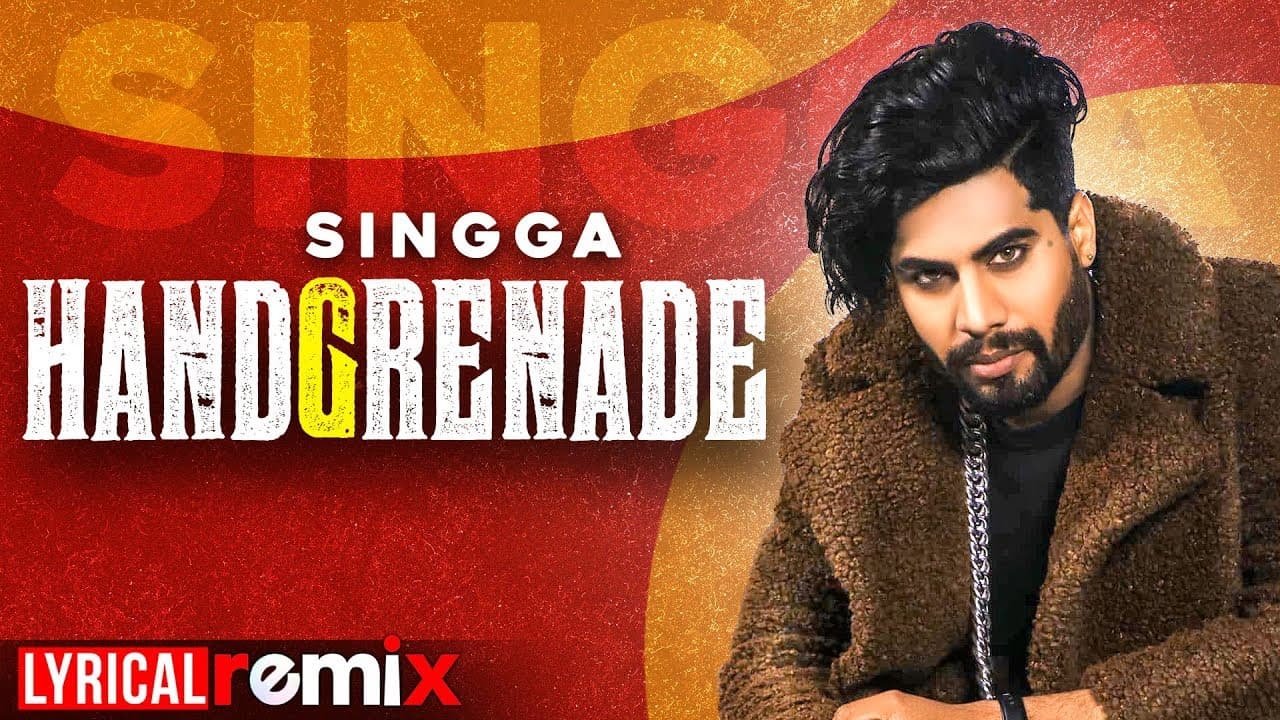 Handgrenade (Lyrical Remix) | Singga | Desi Crew | Sukh Sanghera | Latest Punjabi Songs 2020