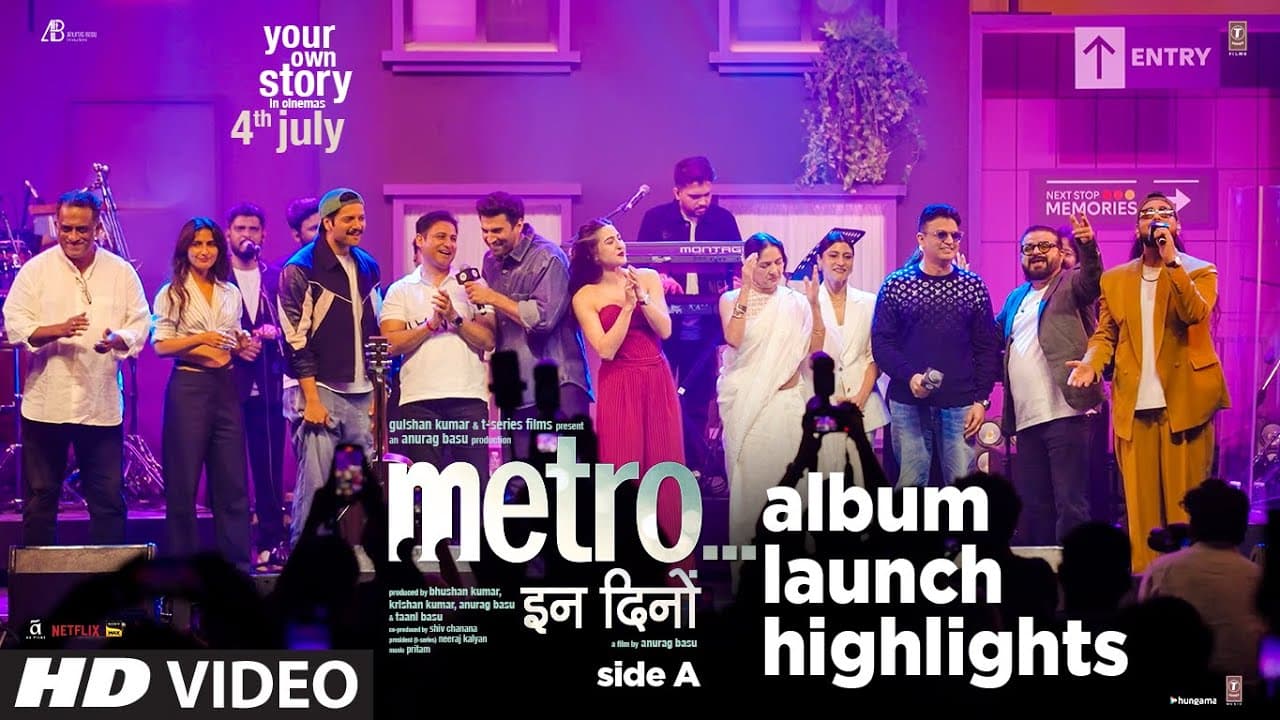 Metro... In Dino Music Album Side A Launch | Full Highlights | Best Moments & Exclusive Performances