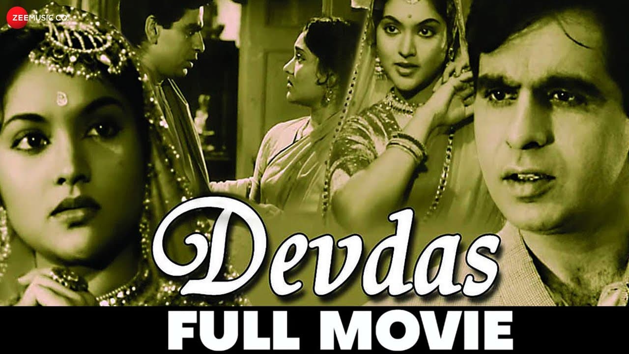 देवदास Devdas - Full Movie | Dilip Kumar, Vyjayanthimala, Suchitra Sen | Bimal Roy