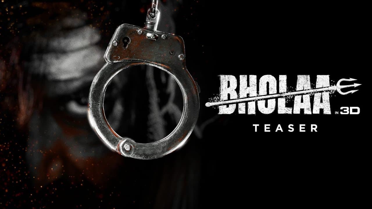 Bholaa Teaser | Bholaa In 3D | Ajay Devgn | Tabu | 30th March 2023
