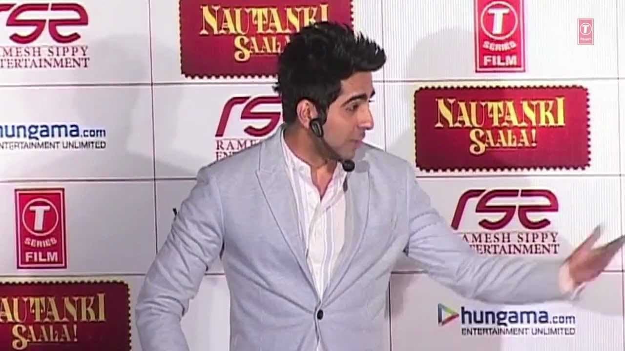 Nautanki Saala Launch Event - Ayushmann Khurrana, Kunaal Roy Kapur