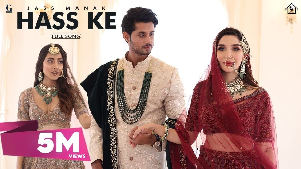 Hass Ke : Jass Manak | Vishal Mishra | House Of Queens | Bridal Makeup | Punjabi Song